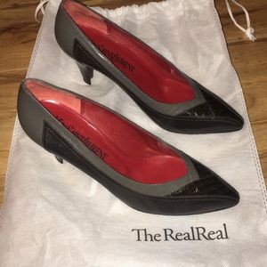 YSL classic black heels ✨